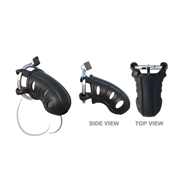 Pipedream Fantasy C-Ringz Hardcore Silicone Cock Blocker zdjęcie 2