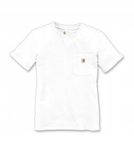 Koszulka Carhartt WK87 Workwear Pocket S/S White