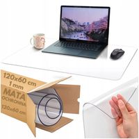 MATA OCHRONNA PODKŁADKA NA PODŁOGĘ BIURKO STÓŁ LAPTOP POD KRZESŁO 60x120cm