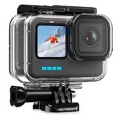 tech-protect ga200 waterproof case gopro hero 9 / 10 / 11 / 12 / 13 clear