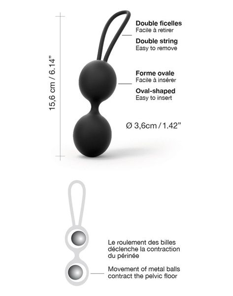 DUAL BALLS NOIR zdjęcie 3
