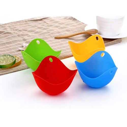 Foremki silikonowe do gotowania jajek w koszulkach sadzonych zestaw 4 sztuk na Arena.pl