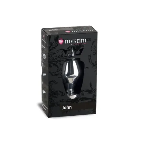 mystim john plug l metalowy do elektrostymulacji 10,5 cm na Arena.pl