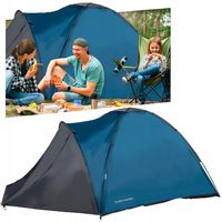 Namiot IGLO kempingowy z przedsionkiem trzyosobowy moskitiera WODOODPORNY