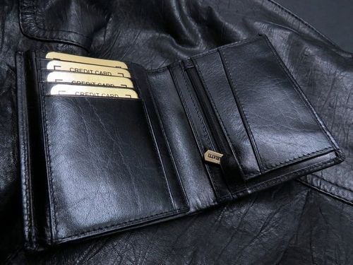 SKÓRZANY PORTFEL MĘSKI ABIATTI OCHRONA KART RFID ! na Arena.pl