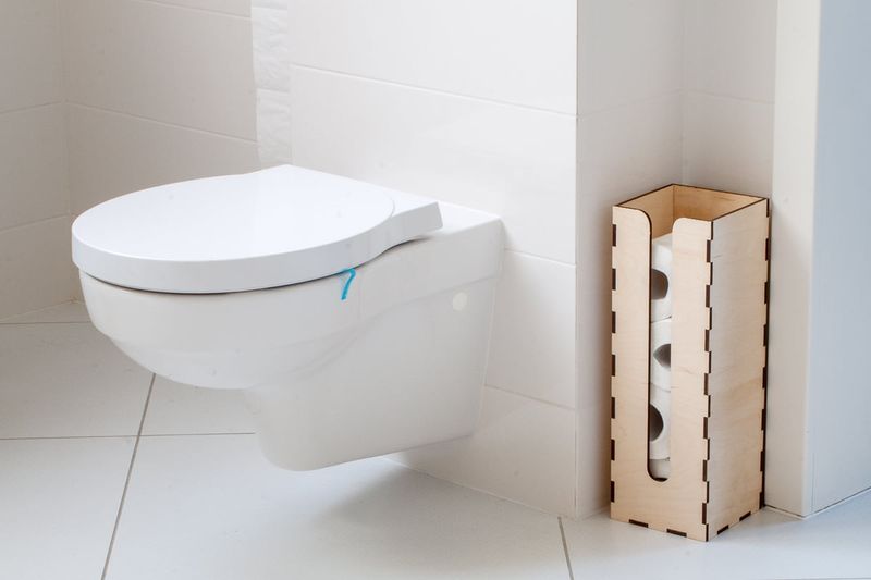 Duży stojak na papier toaletowy zdjęcie 3