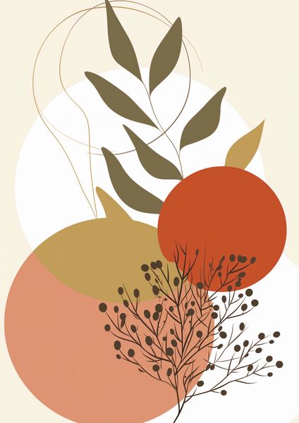 Plakat 21x29,7cm Impresja Jesieni zdjęcie 1