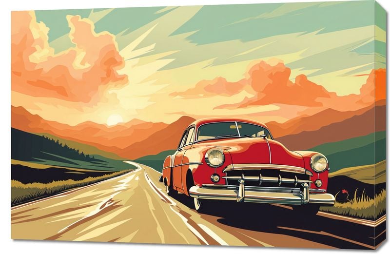 Obraz 90x60cm Przygoda Czeka zdjęcie 1