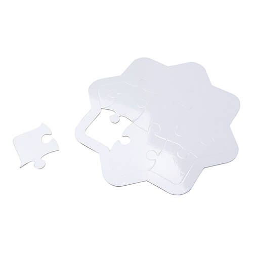 Puzzle tekturowe do sublimacji - ośmiokąt zdjęcie 2
