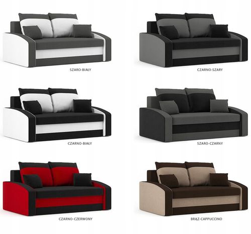 Sofa HEWLET z funkcją spania na Arena.pl