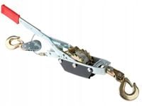 WYCIĄGARKA RĘCZNA LINOWA WCIĄGARKA PRZECIĄGARKA 4T 4000kg 3 HAKI