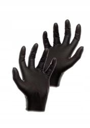 Rękawiczki Nitrylowe Jednorazowe Czarne 2szt. na Arena.pl