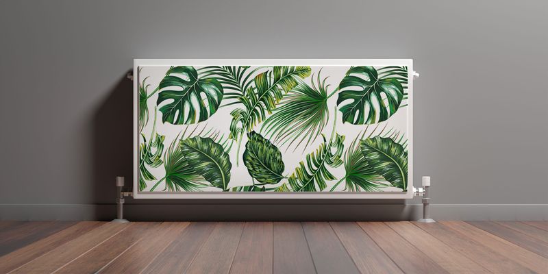 Magnetyczna Mata TROPIKALNE Liście Bananowca 80cm x 60cm zdjęcie 3