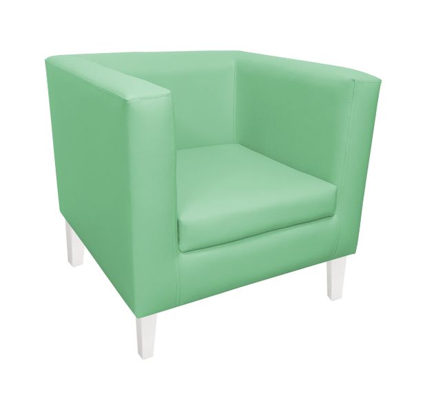 Fotel Monaco nogi białe D7 zdjęcie 1