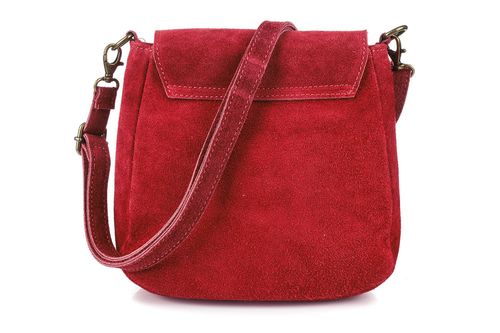 Torebka skórzana Damska Zamszowa Listonoszka retro X40 na Arena.pl