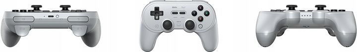 8BitDo Pro 2 Gray v2 Hall Effect Pad Bluetooth Android Apple PC Switch zdjęcie 6