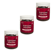 3x liofilizowana śledziona wołowa 70g dla psa i kota żelazo witaminy B12 C