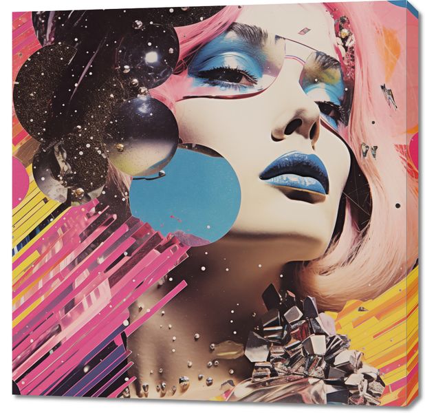 Obraz 90x90cm Portret Neo zdjęcie 1