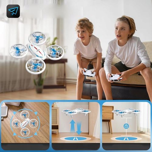 Dron RC Z Diodami LED Do Latania W Nocy Dla Dzieci Quadcopter Helikopter na Arena.pl