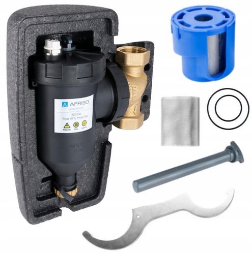 SEPARATOR FILTR ODMULNIK ZANIECZYSZCZEŃ MAGNETYCZNY INSTALACJI CO ADS160 1" na Arena.pl