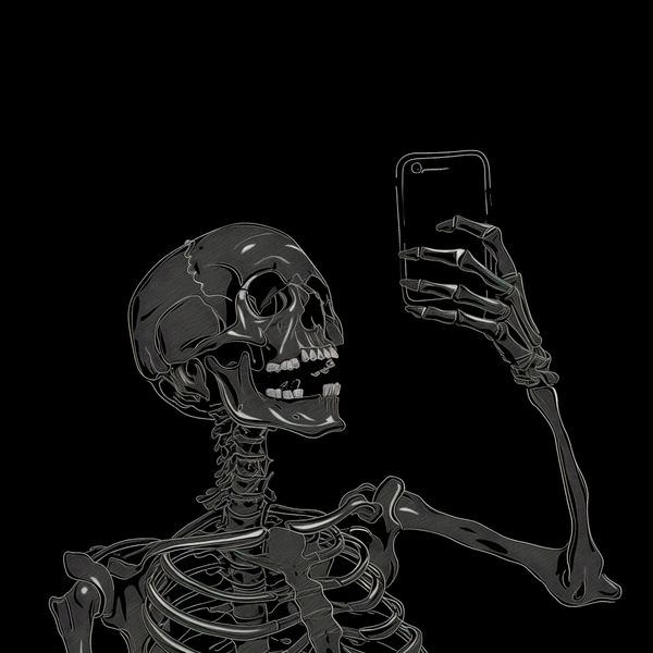 Plakat 70x70cm Selfie Poza Czasem zdjęcie 1