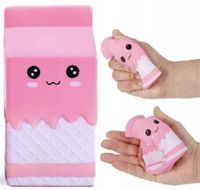 DUŻY SQUISHY MLEKO ZABAWKI ANTYSTRESOWE 12CM
