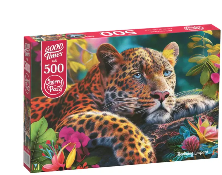 Puzzle 500 elementów. Leopard 20166 zdjęcie 1