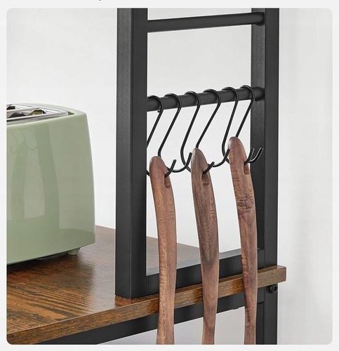 Regał szafka kuchenna 6 POZIOMÓW dąb rustykalny 40 x 60 x 167 vintage na Arena.pl