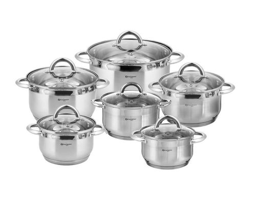 Garnki Edel Hoff Jumbo Silver 12 Ele Eh-9099 na Arena.pl