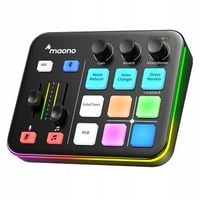 Mikser Audio Bluetooth 4.2 Zewnętrzna Karta Dźwiękowa Maono G1 Neo USB-C