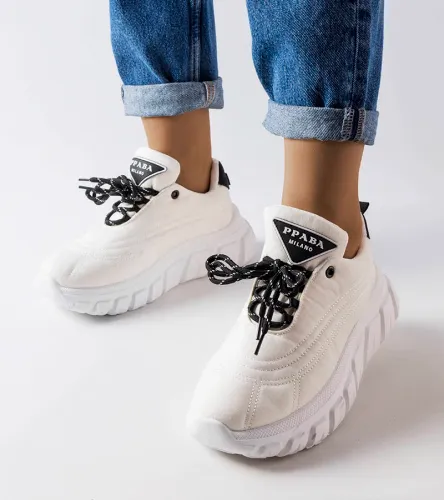 Białe sneakersy Aisys 39 na Arena.pl