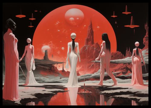 Plakat 59,4x42cm Wędrowcy z Innego Świata na Arena.pl