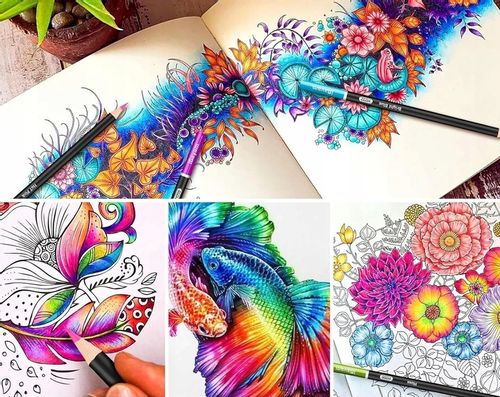 KREDKI OŁÓWKOWE PROFESJONALNE MIĘKKIE DO RYSOWANIA ZESTAW KREDEK 46 W ETUI na Arena.pl