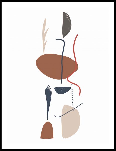 Plakat 60x80cm Równowaga Niuansy zdjęcie 3