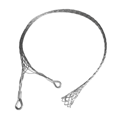 POŃCZOCHA KABLOWA STALOWA 65-80mm SAMOZACISKOWA DWUUCHA Z KAUSZĄ na Arena.pl