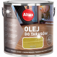 ALTAX OLEJ DO TARASÓW TARASU SCHODY POMOSTY NATURALNY 2.5L