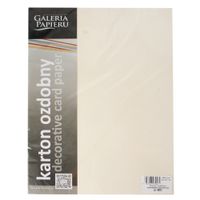 KARTON OZDOBNY SAWANNA KREMOWY 200G GALERIA PAPIERU