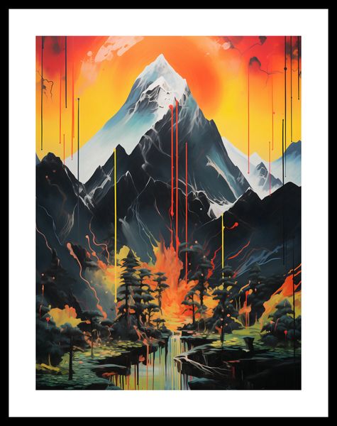Plakat 30x40cm Górska Alchemia zdjęcie 3