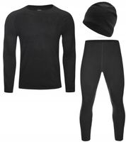 KOMPLET termoaktywny BIELIZNA termiczna ZESTAW na zimę + CZAPKA