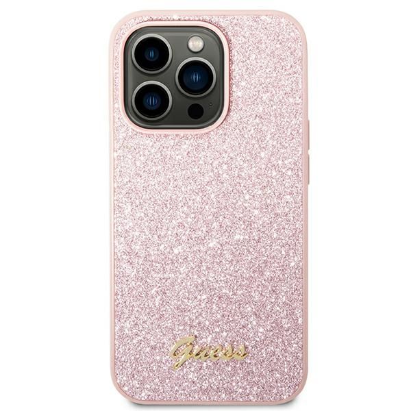 Etui Guess do iPhone 14 Pro Max, Różowy zdjęcie 3