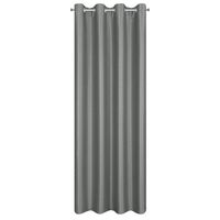 Zasłona gotowa na przelotkach SELINA 140x250 stalowa