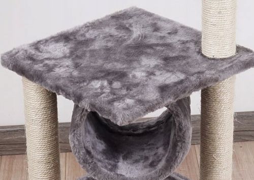 Drapak drzewko wieża dla kota duży domek budka legowisko słupek mysz walec na Arena.pl