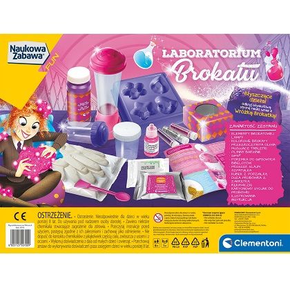 LABORATORIUM BROKATU dla dzieci Clementoni zdjęcie 3
