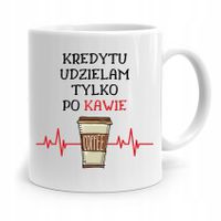 Dla Bankiera Kubek Na Prezent Tylko Po Kawie Z Nadrukiem Ze Zdjęciem