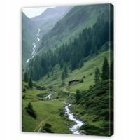 Obraz Na Płótnie Do Sypialni Salonu Góry 80x120