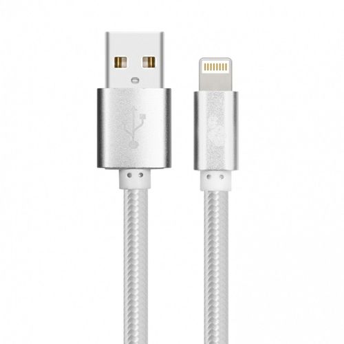Kabel Lightning-USB 1.5m srebrny MFi na Arena.pl