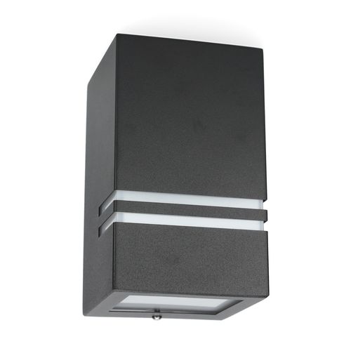 Lampa ścienna do ogrodu MICASA1 czarna na Arena.pl