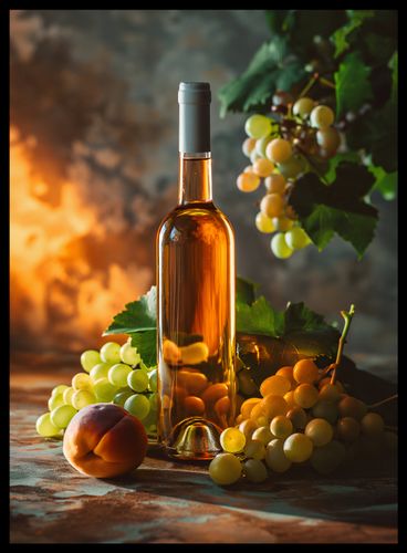 Plakat 40x55cm Bursztynowe Wino na Arena.pl