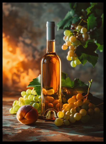 Plakat 40x55cm Bursztynowe Wino zdjęcie 2