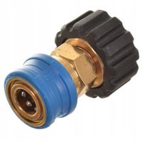 Szybkozłącze gniazdo 1/4 gwint M22 złączka adapter do myjki pistoletu lancy